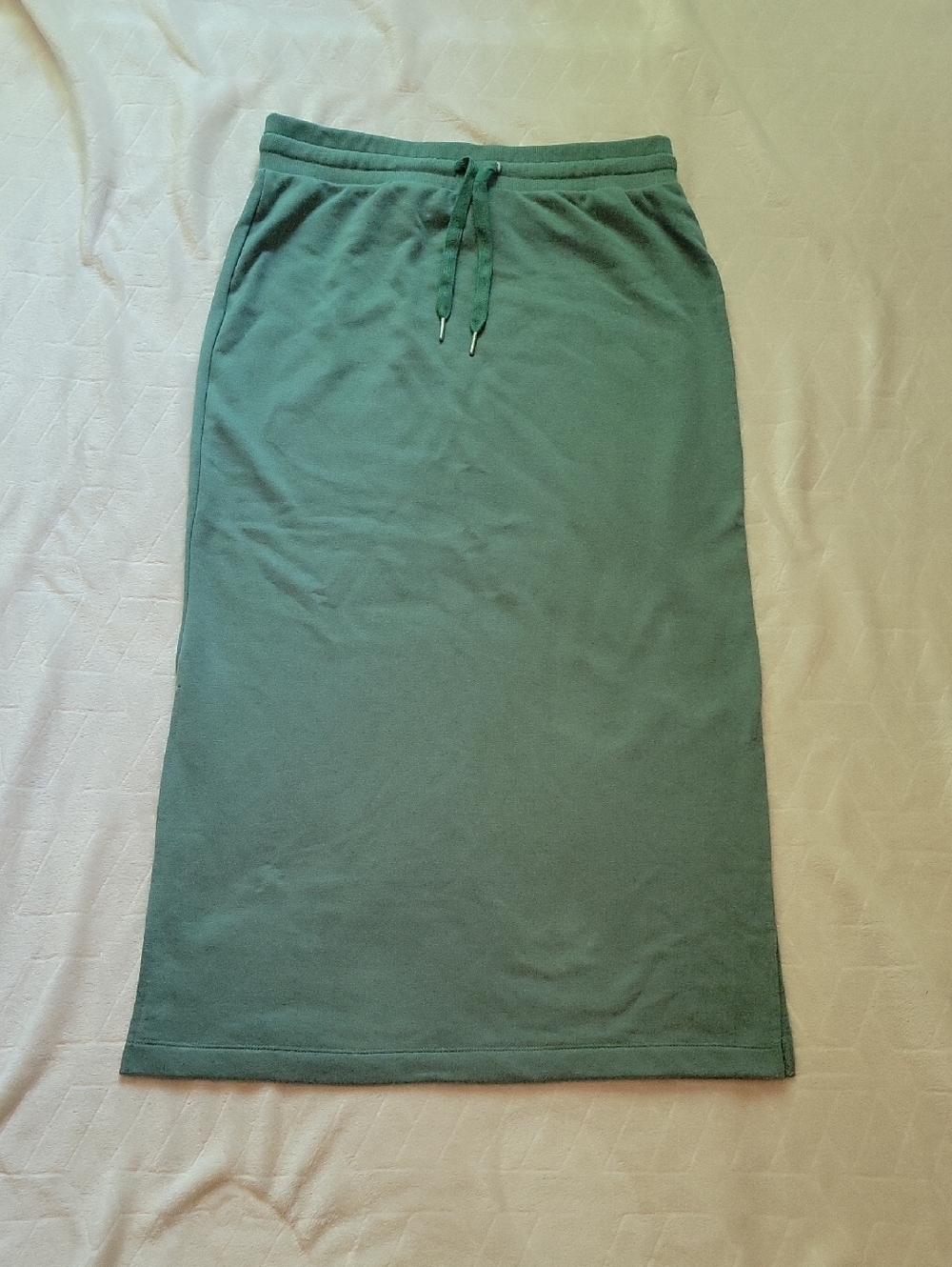 Sonoma Sage Green Drawstring  Midi Skirt